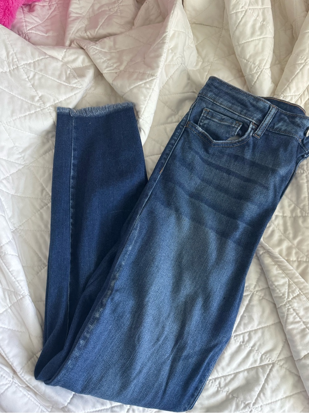 Cello Women's Skinny Jeans in Faded Blue Wash